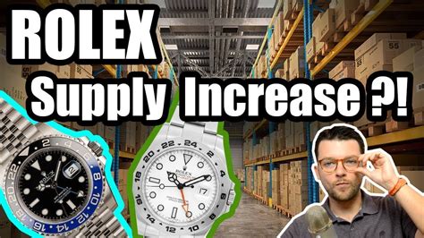 is rolex supply improving